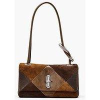 Marc Jacobs The Suede Dual Shoulder - Brown