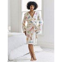 Chelsea Peers Classic Dressing Gown - Off White