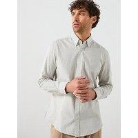 Mango Kodak Stripe Oxford Shirt - Green