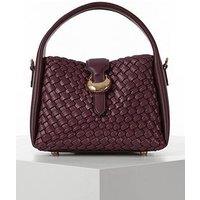 Luella Grey Maggie Cherry Weave Crossbody Bag