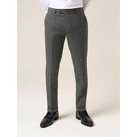 Skopes Tapered Cassius Grey Chalkstripe Suit Trousers