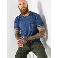 Joe Browns Stylish Crew Neck T-Shirt - Blue