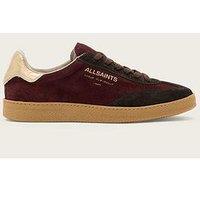 Allsaints Thelma Suede Sneaker - Red