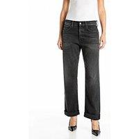 Replay Aubury Boy Fit Jeans - Black