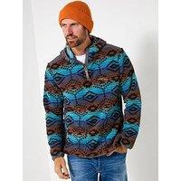 Joe Browns Aztec Zip Hoodie - Multi