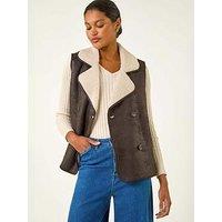 Roman Borg Waistcoat - Brown