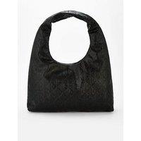 Calvin Klein Large Puffer Shoulder Bag - Black