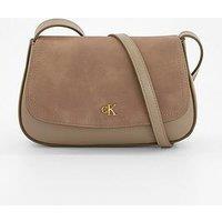 Calvin Klein Sueded Camera Bag - Desert Taupe