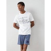 Back To The Future Back To Future Short Pyjama Set - Navy