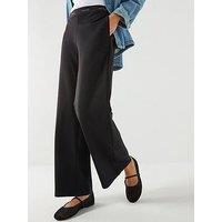 Calvin Klein Jeans Ponte Logo Trousers - Black