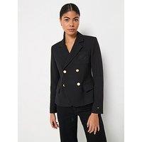 Tommy Hilfiger Punto Slim Blazer - Black