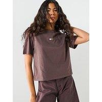 Tommy Jeans Boxy T-Shirt - Black Walnut