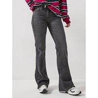 Tommy Jeans Sia Low Rise Bootcut Jean - Black