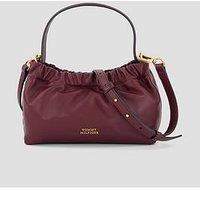 Tommy Hilfiger Soft Leather Mini Crossover Bag - Marzemino