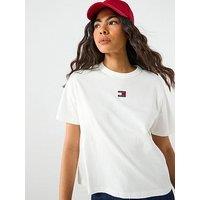 Tommy Jeans Logo T-Shirt - White