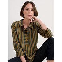Seasalt Cornwall Striped Shirt - Blue