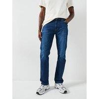 Lee Xx 5 Pocket Straight Fit Jean - Dark Blue