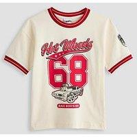 The Very Collection Hot Wheels 68 Car T-Shirt - White