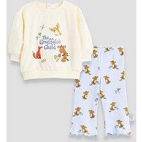 The Very Collection Gruffalo Sweat Top And Flared Legging Set - Cream