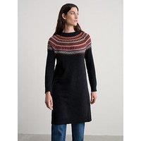 Seasalt Cornwall Bird Ring Dress - Modernist Elderberry Onyx