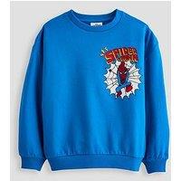 The Very Collection Spiderman Back Print Sweatshirt - Blue