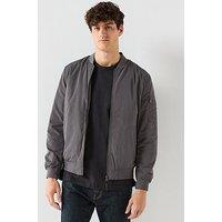 Only & Sons Joshua Bomber Jacket - Dark Grey