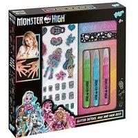 Monster High Glitter Tattoos, Nail & Hair Set