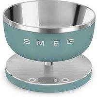 Smeg Digital Kitchen Scales With Removeable Bowl, Emerald Green