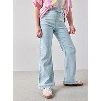 The Very Collection Girls Flare Jeggings - Bleach Wash