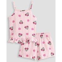 The Very Collection Minnie Mouse Flower Frill Hem Pyjama