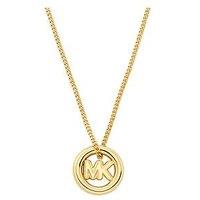 Michael Kors Logo Pendant Necklace