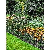 Living And Home 10Pcs Arches Garden Picket Fences