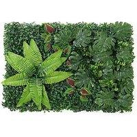 Living And Home Green Artificial Wall Panel W 60Cm X D 40Cm