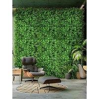 Living And Home Simulation Eucalyptus Hedge Wall Panels W 60Cm X D 40Cm