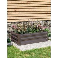 Living And Home Rectangular Raised Garden Bed W 100 Cm X D 60 Cm