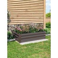 Living And Home Rectangular Raised Garden Bed W 120 Cm X D 90 Cm