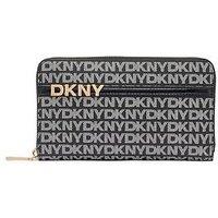 Dkny Avril Zip Around Wallet - Black