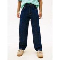 Tommy Hilfiger Boys Relaxed Rinse Jeans - Dark Blue