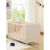Babymore Dante Cot Bed Cashmere With Fibre Mattress