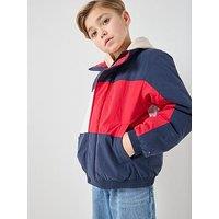 Tommy Hilfiger Kids Heritage Flag Jacket - Navy