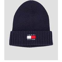 Tommy Hilfiger Kids Heritage Flag Beanie - Navy