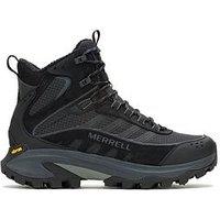 Merrell Men'S Moab Speed 2 Thermo Waterproof Winter Hiking Boots - Black