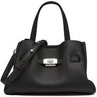 Dkny Bryar Small Logo Satchel - Black