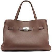 Dkny Bryar Large Satchel - Dark Brown
