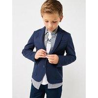 Tommy Hilfiger Boys Pique Regular Blazer - Navy