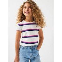 Tommy Hilfiger Girls Quilted Lightweight Jacket - Beige