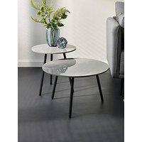 Julian Bowen Casper Nest Of Tables - Grey