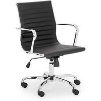 Julian Bowen Gio Black & Chrome Office Chair
