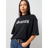 Allsaints Saint Amelie Tee - Black