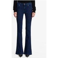 7 For All Mankind Slim Illusion Bootcut Fit Jeans - Dark Wash